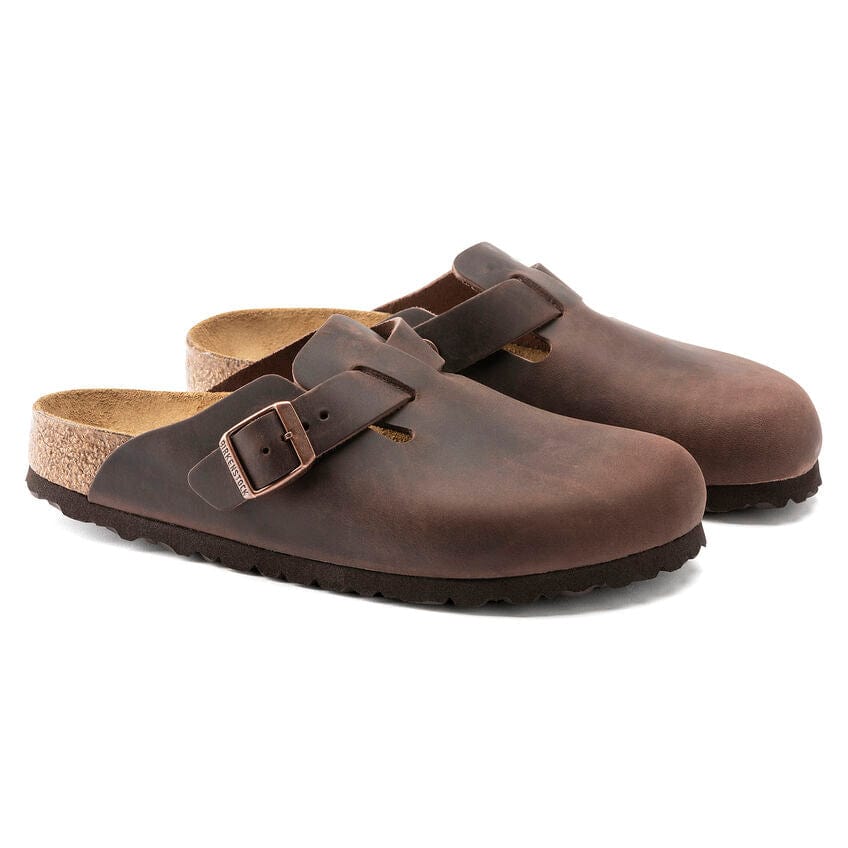 Birkenstock Boston Clogs- Habana Oiled Leather - Image 7