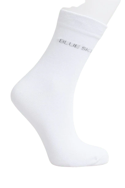 Blue Sky Womens Bamboo Crew Socks- (1 pair) - Image 6