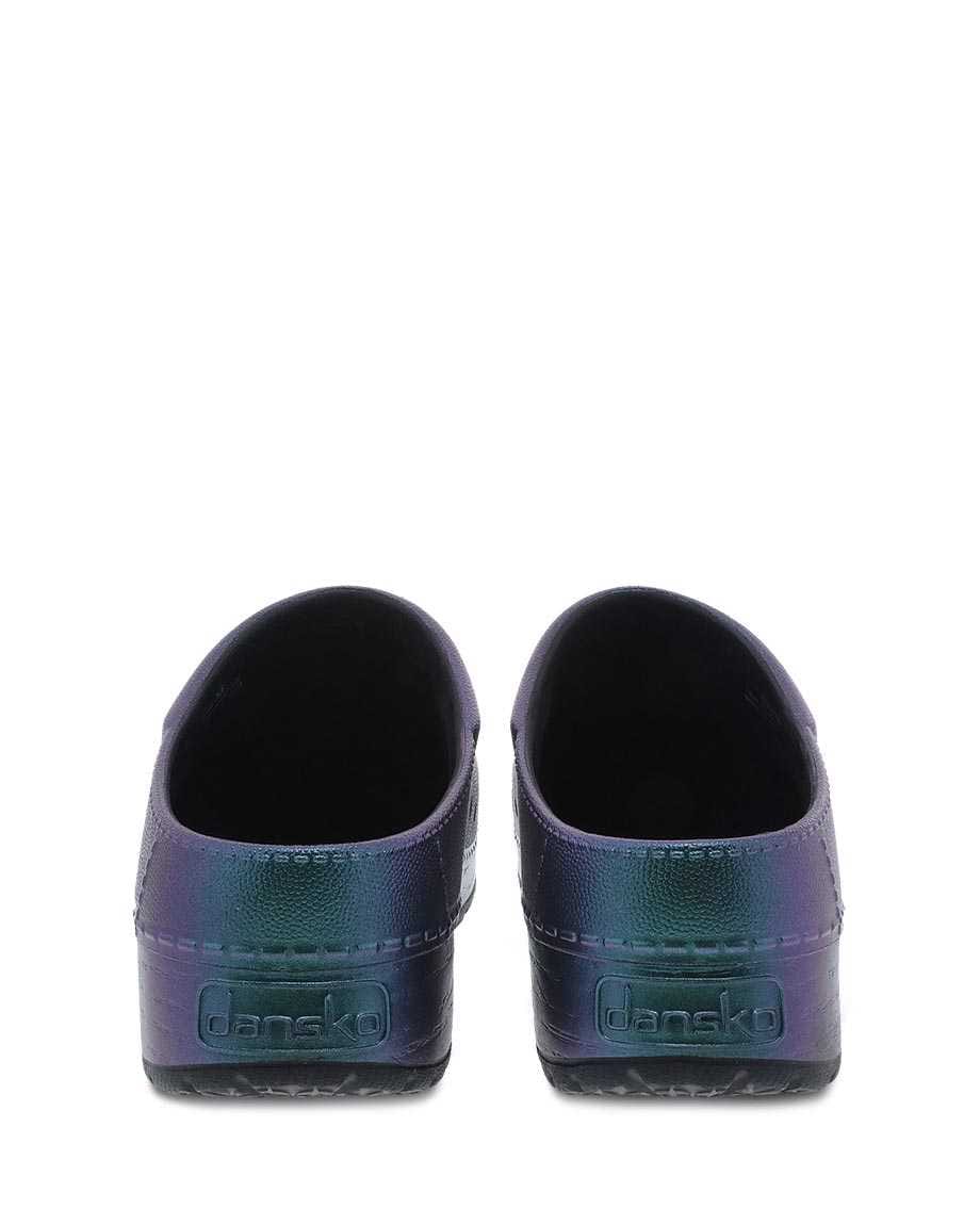Dansko Women's Kane Molded Clogs- Black Iridescent - Image 5