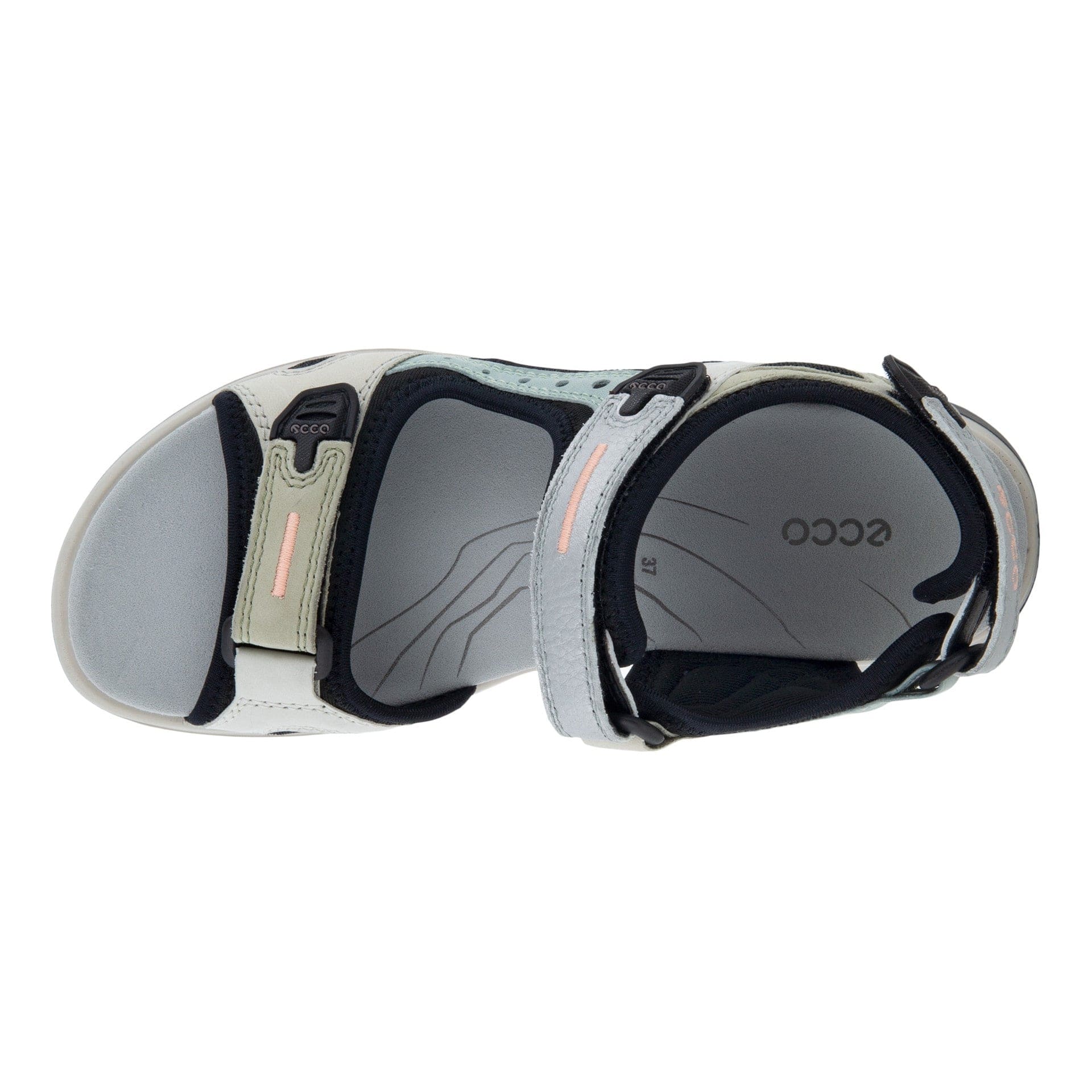 Ecco Women's Offroad Sandals- Multi Sage - Image 5