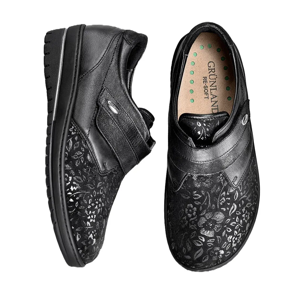 Grunland Women's Nile Shoes- Black - Image 3