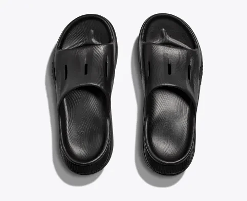 Hoka Unisex Ora Recovery Slides v3- Black - Image 6