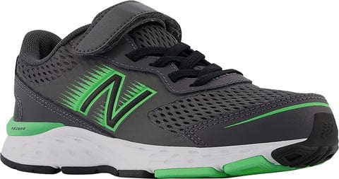 New Balance Kids 680v6 Running Shoes- Magnet  Black - Image 3