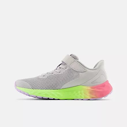 New Balance Kids Fresh Foam Arishi Running Shoes- Grey Purple - Image 3
