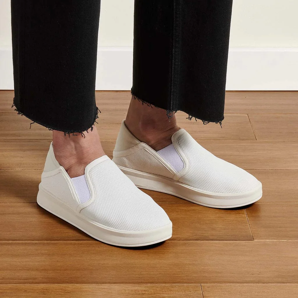 OluKai Women's Ki'ihele Shoes- Bright White - Image 6