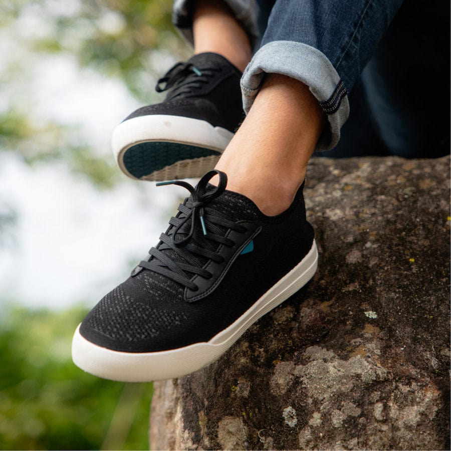 Vessi Men's Weekend Sneakers- Asphalt Black - Image 6