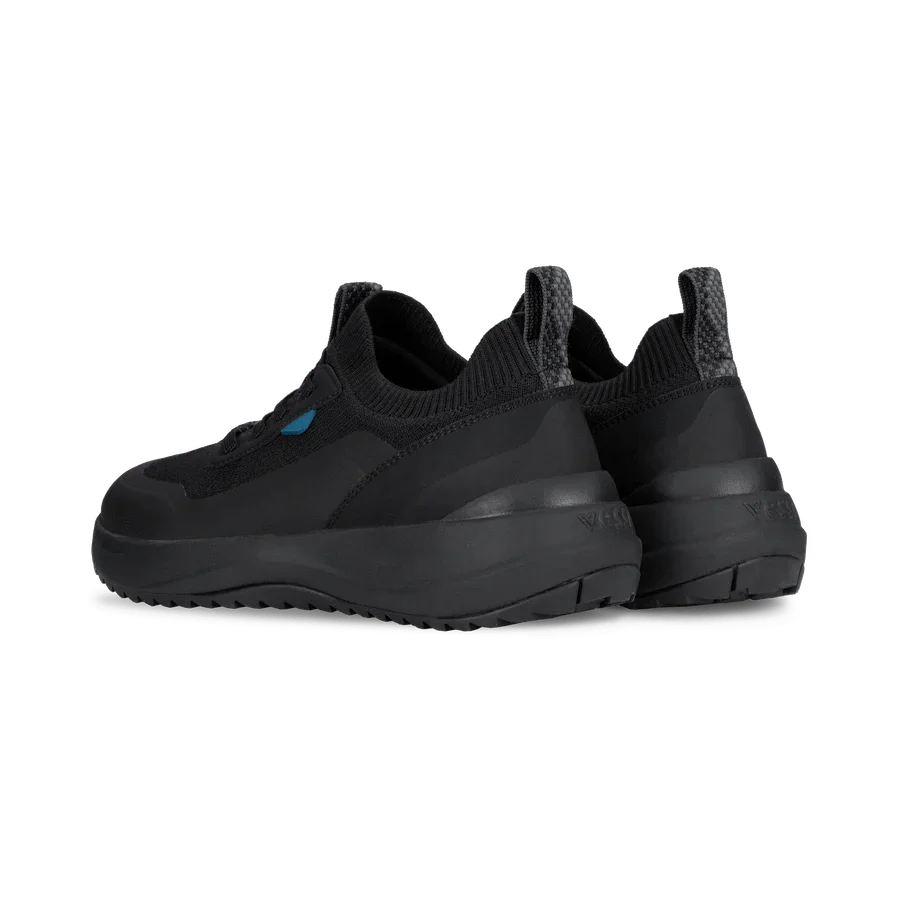 Vessi Women's Stormburst Low Top Sneakers- Black - Image 4
