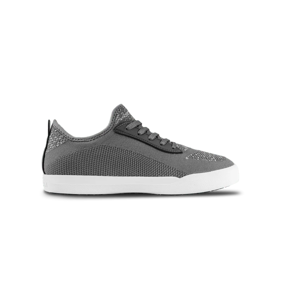 Vessi Women's Weekend Sneakers- Concrete Grey - Image 3
